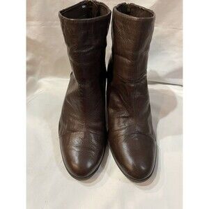 Ladies Bandolini Brown Leather Boots Size 10